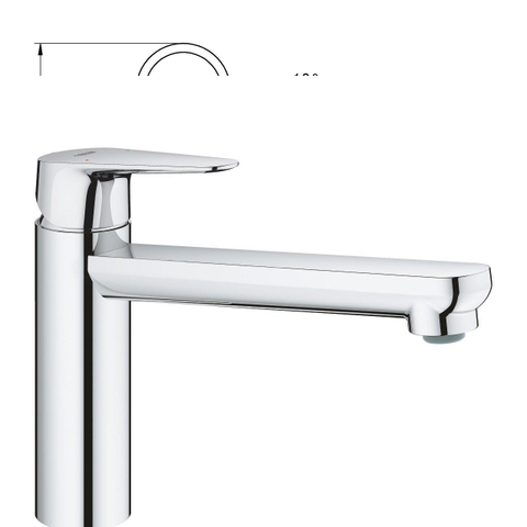 GROHE start curve Robinet de cuisine - haut - chrome SW706317