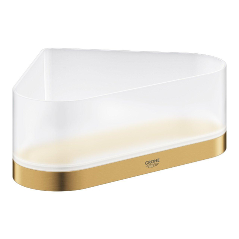 Grohe Selection Douchetray - 17x17x20x8.5cm - hoekmodel - wandmontage - brushed cool sunrise (goud) SW482036