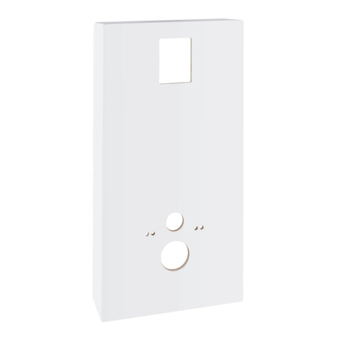 Grohe Solido Beplatingset - voor inbouwreservoir - wit SW707032
