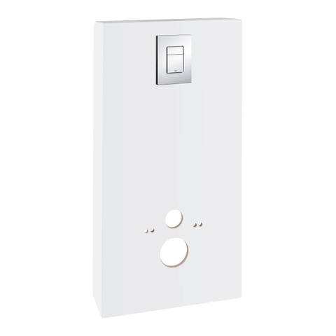 Grohe Solido Beplatingset - voor inbouwreservoir - wit SW707032