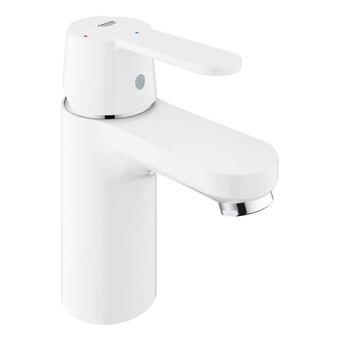 GROHE Get wastafelkraan - m-size - opbouw - 1-gats - eengreeps - met klikwaste - wit SW96617
