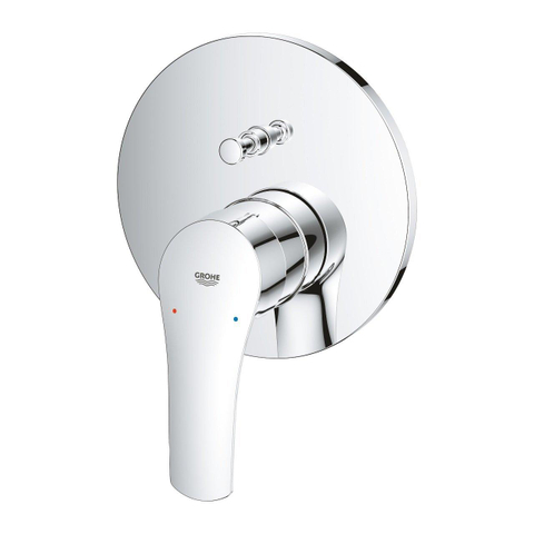 GROHE Eurosmart Mitigeur baignoire encastré 15.8cm rond chrome SW654744