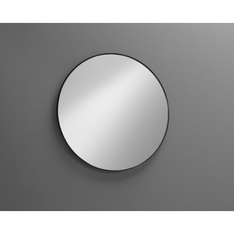 Royal Plaza Merlot miroir – rond Ø 60 cm – Noir mat SW395660