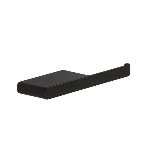 Geesa Shift Toiletrolhouder zonder klep met planchet Zwart SW641313