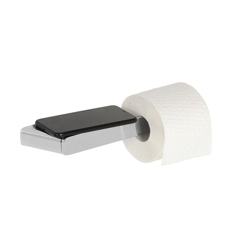 Geesa Shift Toiletrolhouder zonder klep met planchet Chroom SW641399