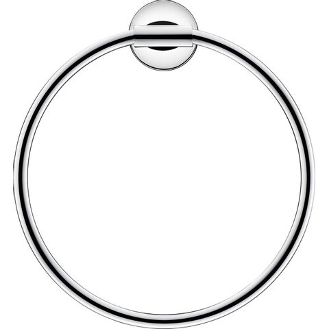 Duravit Starck T Handdoekring - diameter 21cm - hoogglans chroom SW297088