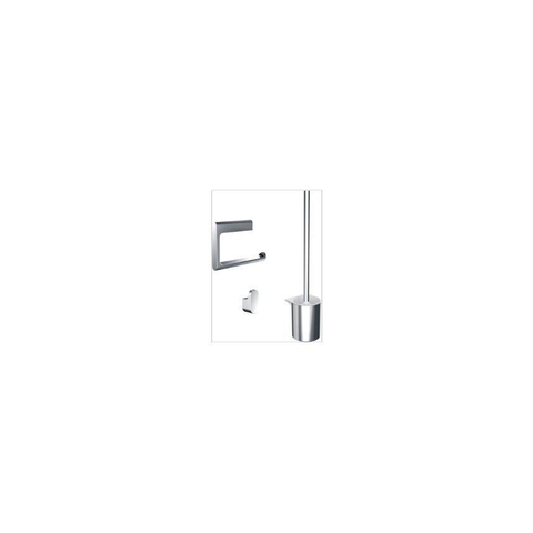 Emco Flow Toilet accessoireset - 3delig - Chroom SW490446