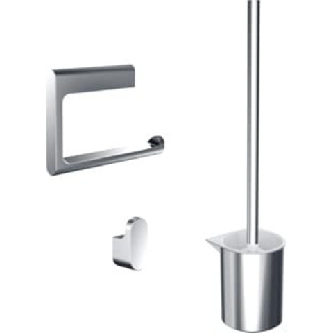 Emco Flow Toilet accessoireset - 3delig - Chroom SW490446