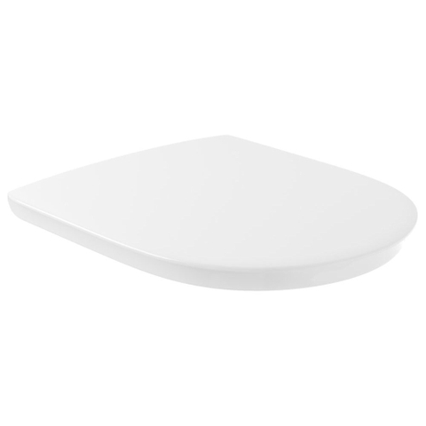 Villeroy & Boch Vicare closetzitting + deksel - softclose quickrelease - White Alpine (glans wit) SW726901