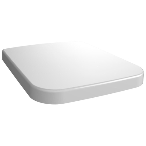 Villeroy & Boch Architectura Omnia Architectura closetzitting - met deksel hoekig - White Alpine (glans wit) 0124391