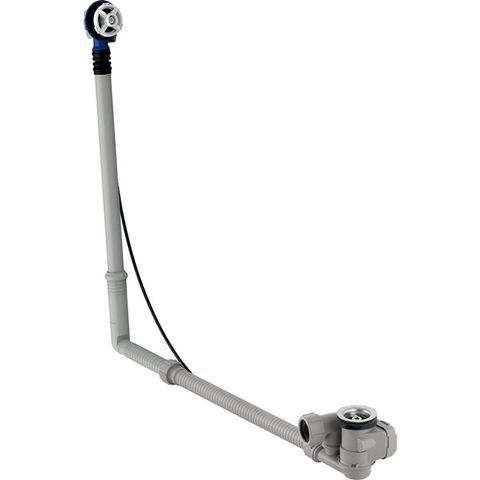 Geberit badafvoercombinatie draaibediening - diameter 52mm - lengte 70cm - tegenstroom - diameter 40mm - overig SW730502