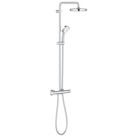 Grohe Tempesta Cosmopolitan 210 opbouw regendoucheset – thermostatisch – Ø21 cm hoofddouche – 2-standen handdouche – chroom SW108122