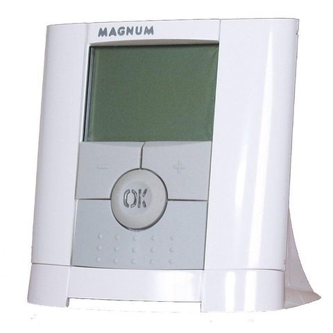 Magnum RF Advanced thermostathe horaire numérique sans fil programmable 8 ampères incl. Magnum RF Receiver SW76350