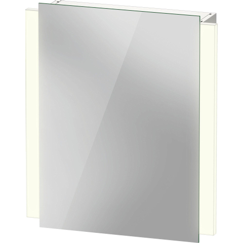 Duravit Ketho.2 Spiegelkast - met 1 deur - met led verlichting - 60x70x15.7cm links - met sensorschakelaar - wit SW773880