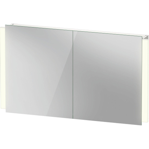 Duravit Ketho.2 Spiegelkast - met 2 deuren - met led verlichting - 120x70x15.7cm - met sensorschakelaar - wit SW773878
