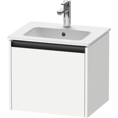 Duravit Ketho.2 meuble sous-lavabo 51x42x44cm adapté pour 1 vasque Panneau de particules blanc Mat SW772896