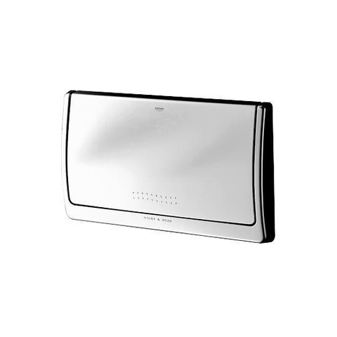 Grohe Bedieningsplaat - enkelspoeling - verticaal - wit 0442605