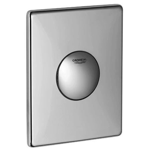 Grohe Skate Bedieningsplaat - enkelspoeling - verticaal - 156x197mm - wit 0442601