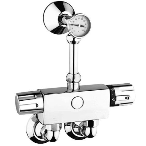 Grohe Afsluitbare S-koppeling - 1/2x3/4 inch - voor afsluiting bij service 0431110