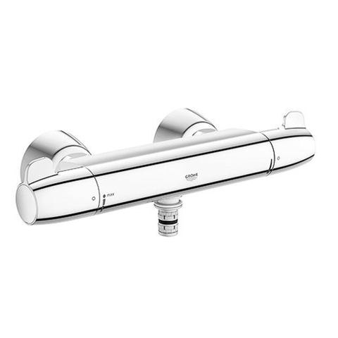 GROHE Grohtherm Special robinet de douche thermostatique multifonction avec raccords chromé SW86832