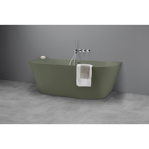 Royal Plaza Violeta Baignoire semi-îlot - 160x70cm - vert mat SW1075527