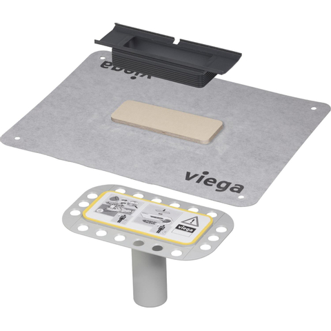 Viega Advantix afvoergarnitur DN 50 kunststof lichtgrijs SW795842