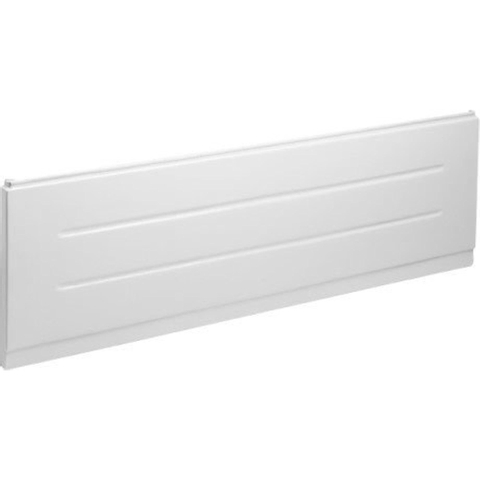 Duravit D-code Kunststof voorpaneel - voor bad - 160cm - glans wit 0315161