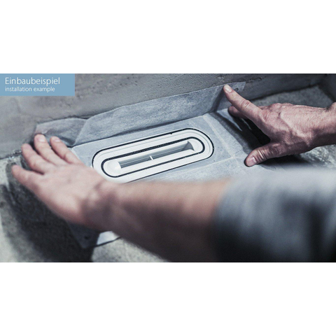 Aco Showerdrain s+ designrooster voor puthuis 80cm rvs OUTLETSTORE STORE39252
