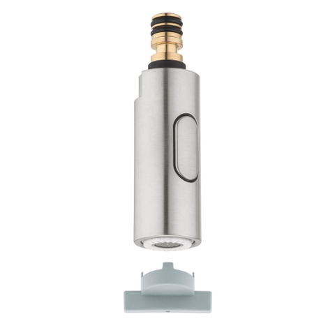 GROHE douchette à main extensible superacier (aspect inox) SW789650