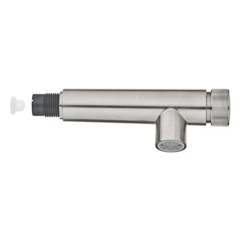 GROHE douchette à main extensible superacier (aspect inox) SW789584