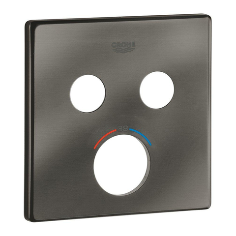 GROHE rosace - hard graphite brossé (anthracite) SW789598