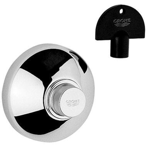 Grohe Universeel Opbouwdeel - voor inbouwstopkraan - met rozet en steeksleutel 0434078
