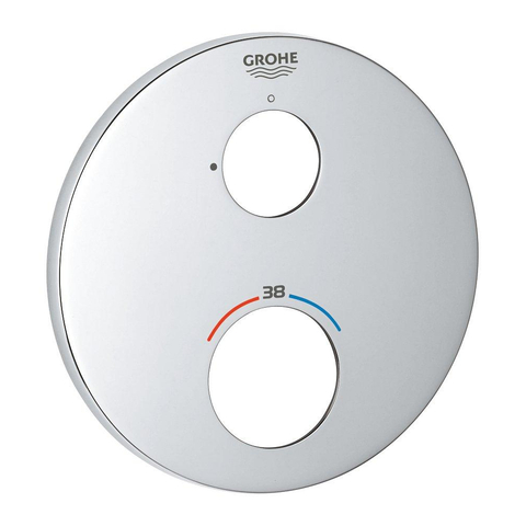 GROHE rosace - chromé SW789635