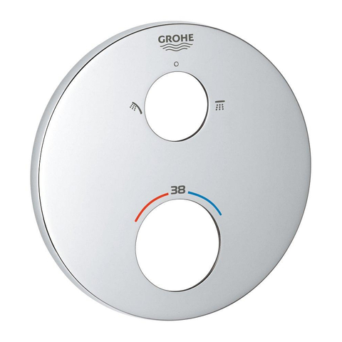 GROHE rosace - chromé SW789445