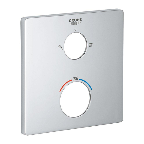 GROHE rosace - chromé SW789438