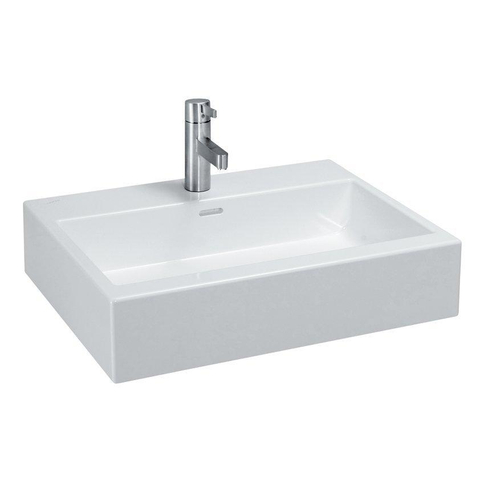 Laufen Living City lavabo 60x46x15,5cm sans trou de robinet avec trop-plein céramique blanc 0081270