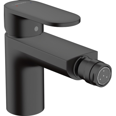 Hansgrohe Vernis Blend 1-gats bidetkraan - met waste - met voorsprong 12.7cm - mat zwart SW793509