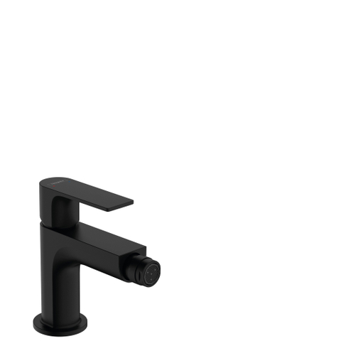 Hansgrohe Rebris e 1 greeps bidetmengkraan - met pop-up trekwaste - mat zwart SW803061
