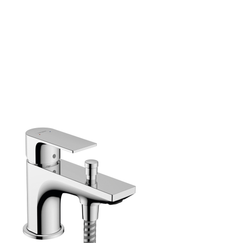 Hansgrohe Rebris e 1 greeps bad- en douchemengkraan Monotrou - met 2 flow rates - hoogglans chroom SW803057