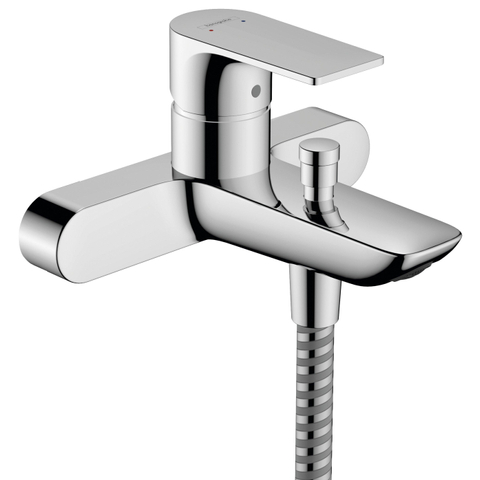 Hansgrohe Rebris e 1 greeps - opbouw badmengkraan hartafstand 15 - 3cm - hoogglans chroom SW803058