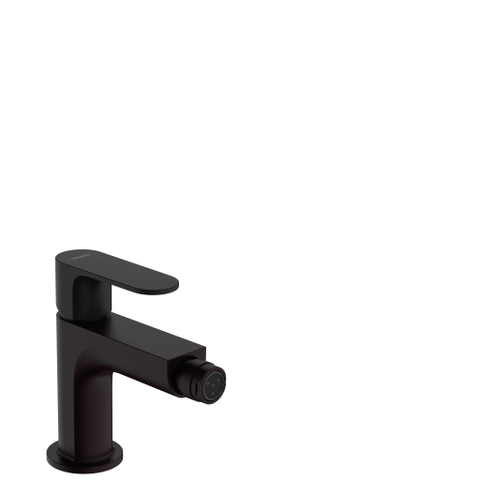 Hansgrohe Rebris s 1 greeps bidetmengkraan - met pop-up trekwaste - mat zwart SW803098