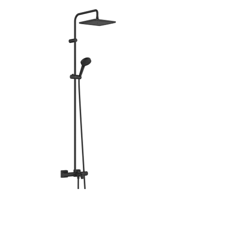 Hansgrohe Vernis Shape Showerpipe - 240 - 1jet - met bad - thermostaat - mat zwart SW803091