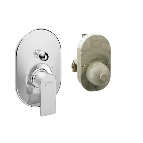 Hansgrohe Rebris e Eengreeps - inbouw badmengkraan set - hoogglans chroom SW802968