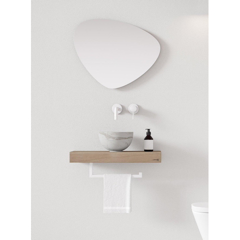 Looox sink collection vasque à poser small diamètre 23 cm Calacatta SW810173