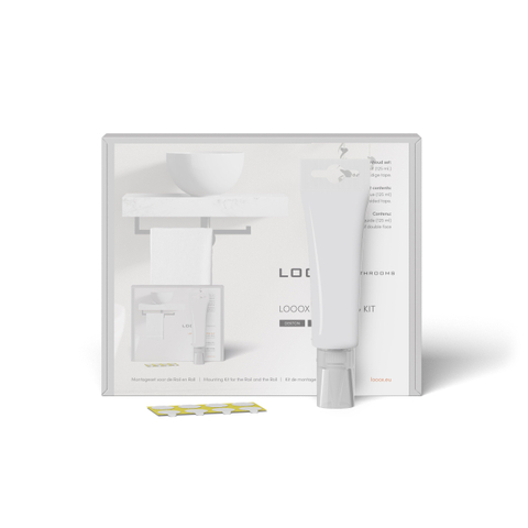 Looox bevestigingsset - t.b.v. solid surface en dekton SW810072
