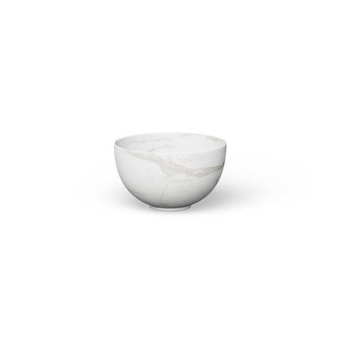 Looox sink collection vasque à poser small diamètre 23 cm Calacatta SW810173