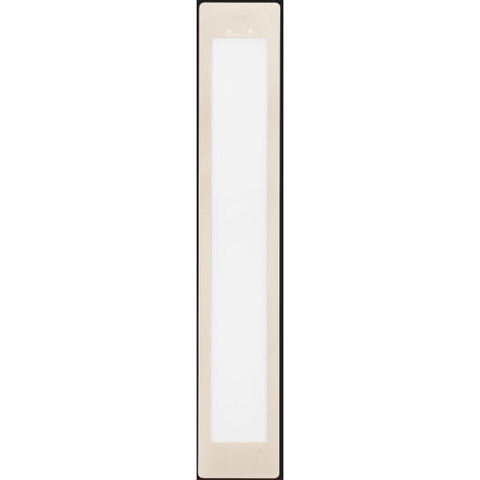 Sunshower Round grand panneau en verre – 1850 × 330 × 44 mm – blanc sable SW809642