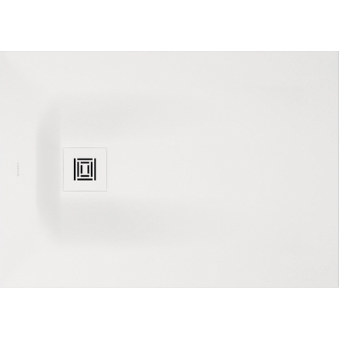 Duravit Sustano Douchebak - 100x70x3cm - Rechthoek - DuraSolid - mat wit SW813690
