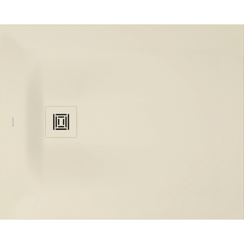 Duravit Sustano Douchebak - 100x80x3cm - Rechthoek - DuraSolid - mat crème (beige) SW813712