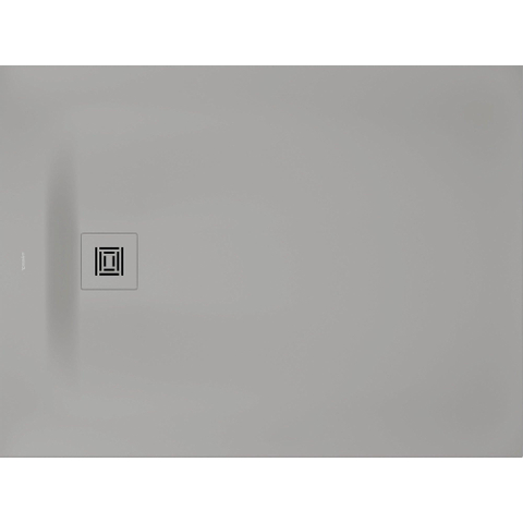 Duravit Sustano Douchebak - 120x90x3cm - Rechthoek - DuraSolid - mat grijs SW813723